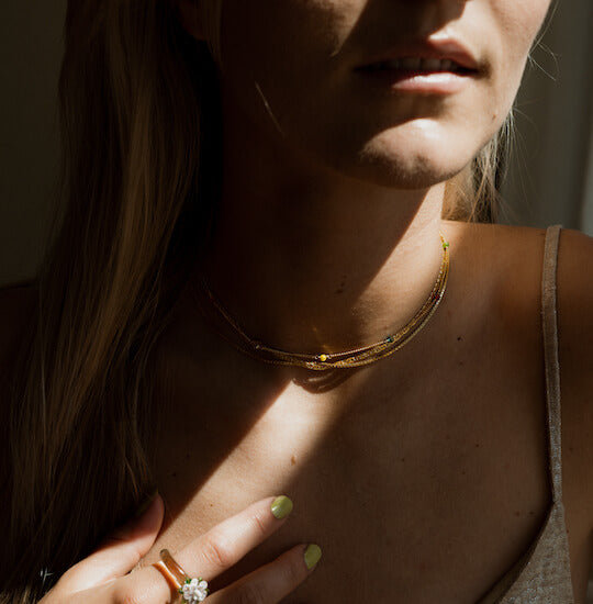 Sustainable necklaces - slow fashion statement jewelry - shop online